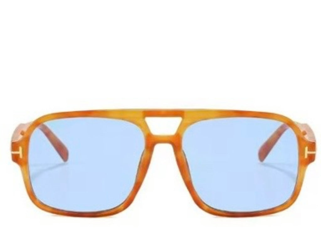Dallas Orange Blue Tint Sunglasses