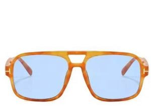 Dallas Orange Blue Tint Sunglasses