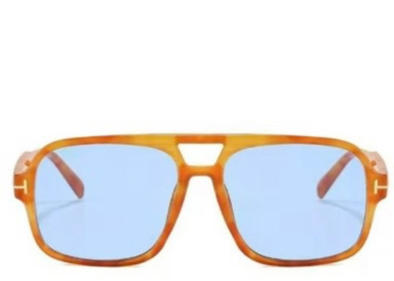 Dallas Orange Blue Tint Sunglasses