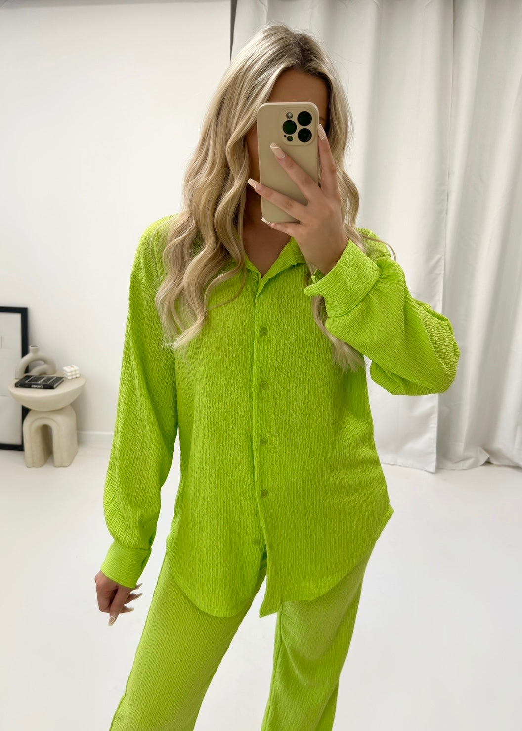 Lime green pajamas best sale