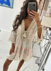 Deya Embellished Kaftan Dress
