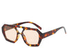 Brooklyn Leopard Peach Tint Sunglasses