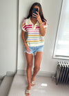 Briar Multicoloured Knit Top