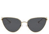 Palm Black & Gold Cat Eye Sunglasses