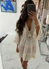 Deya Embellished Kaftan Dress