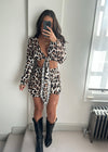 Carmella Leopard Shorts Set