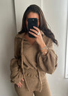 Kira Teddy Super Soft Knit Set - Caramel