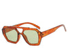 Brooklyn Brown Green Tint Sunglasses