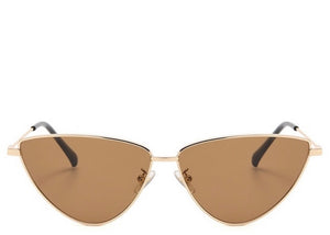 Cannes Brown Cat Eye Sunglasses