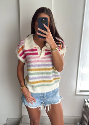Briar Multicoloured Knit Top