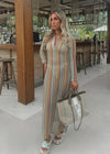 Sienna Multicoloured Woven Maxi Dress
