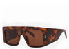 Arizona Brown Flat Top Sunglasses