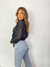 Alana Black Multiway Shirt