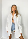Lottie White Oversized Shirt