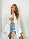 Lottie White Oversized Shirt