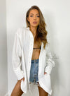 Lottie White Oversized Shirt