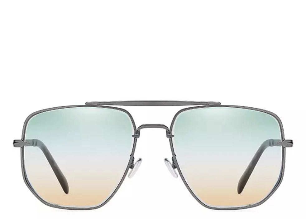 mint green square women's sunglasses