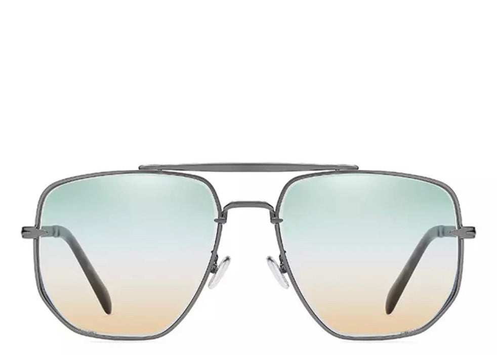 mint green square women's sunglasses
