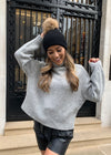 Black Single Bobble Hat