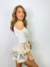 Melani Cold Shoulder Embellished Top