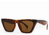 Paris Brown Cats Eye Sunglasses