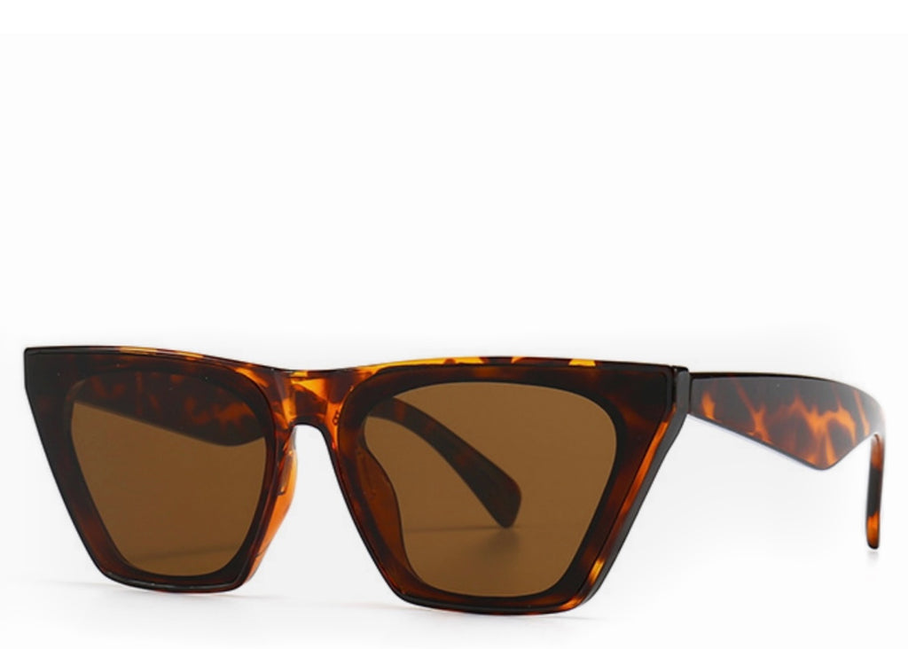 Paris Brown Cats Eye Sunglasses
