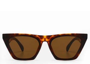 Paris Brown Cats Eye Sunglasses