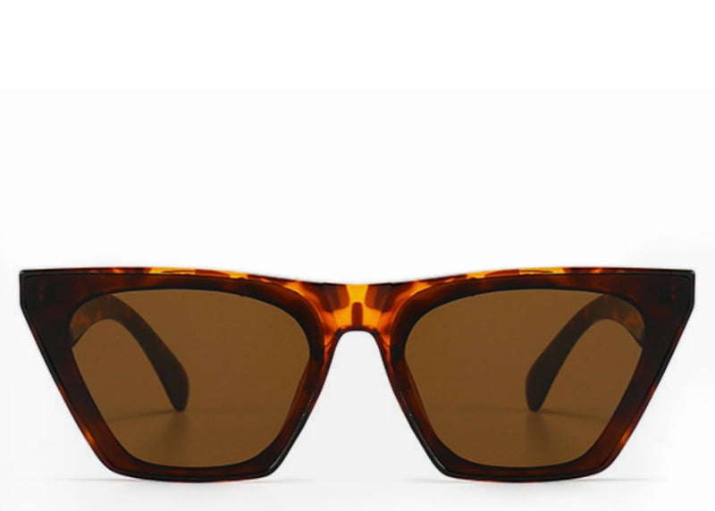 Paris Brown Cats Eye Sunglasses
