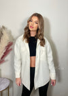 Tara Cream Classic Shacket
