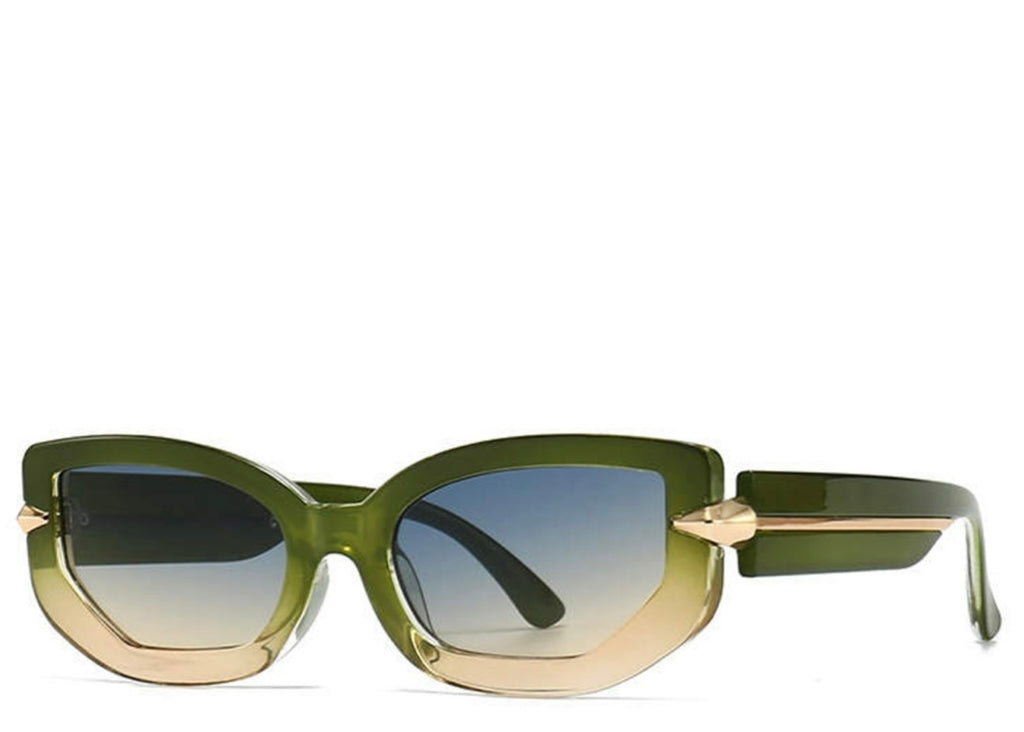 Palma Green Sunglasses